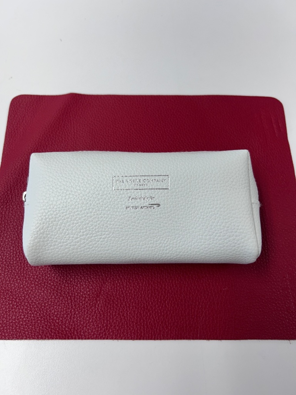New Limited Ed British Airways Business Class Amenity Kit White Company London